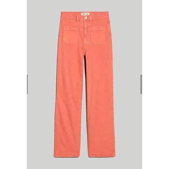 Madewell Emmett 2.0 Wide-Leg Crop Pant - Picture 1 of 8